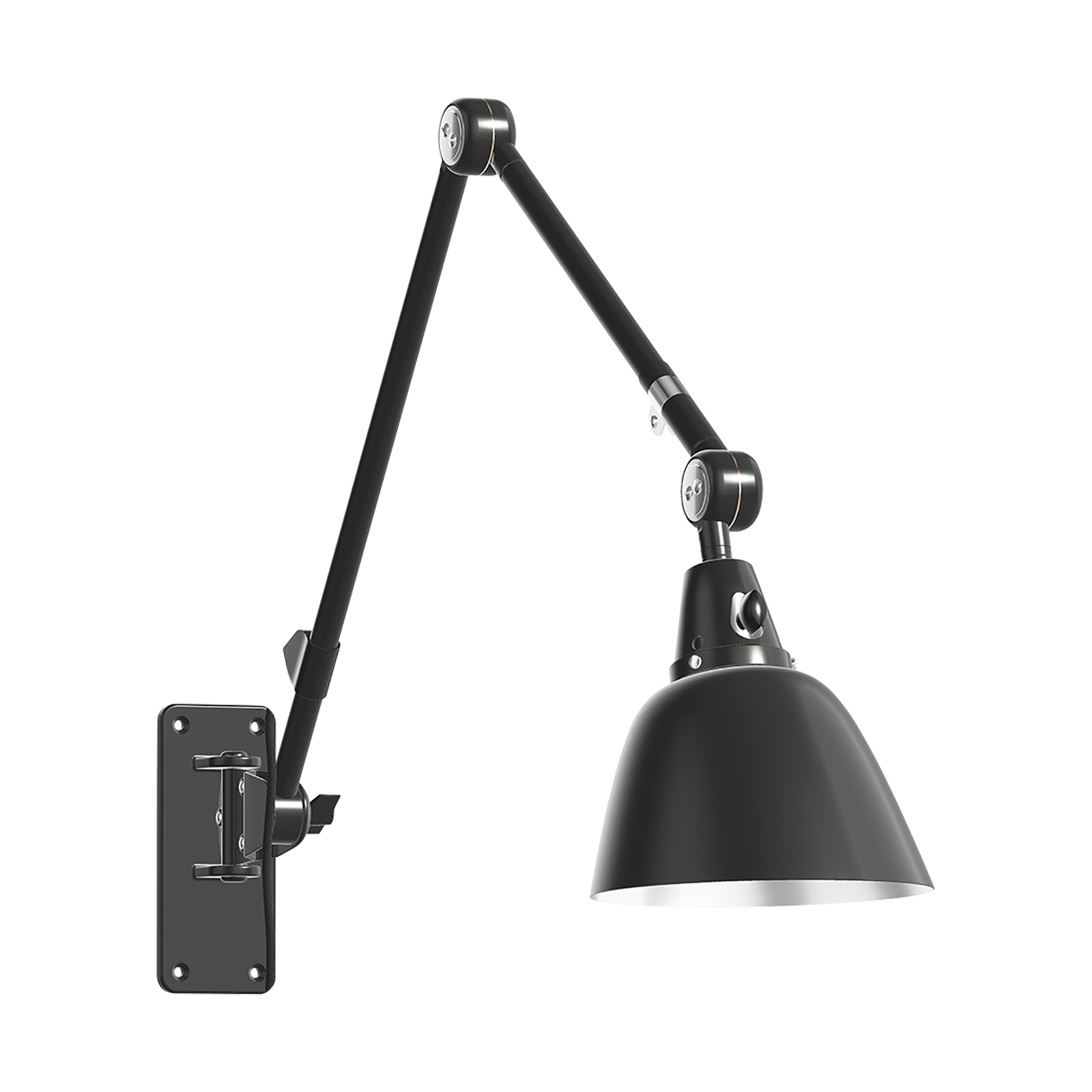 midgard modular TYP 505 wandlamp 85cm zwart