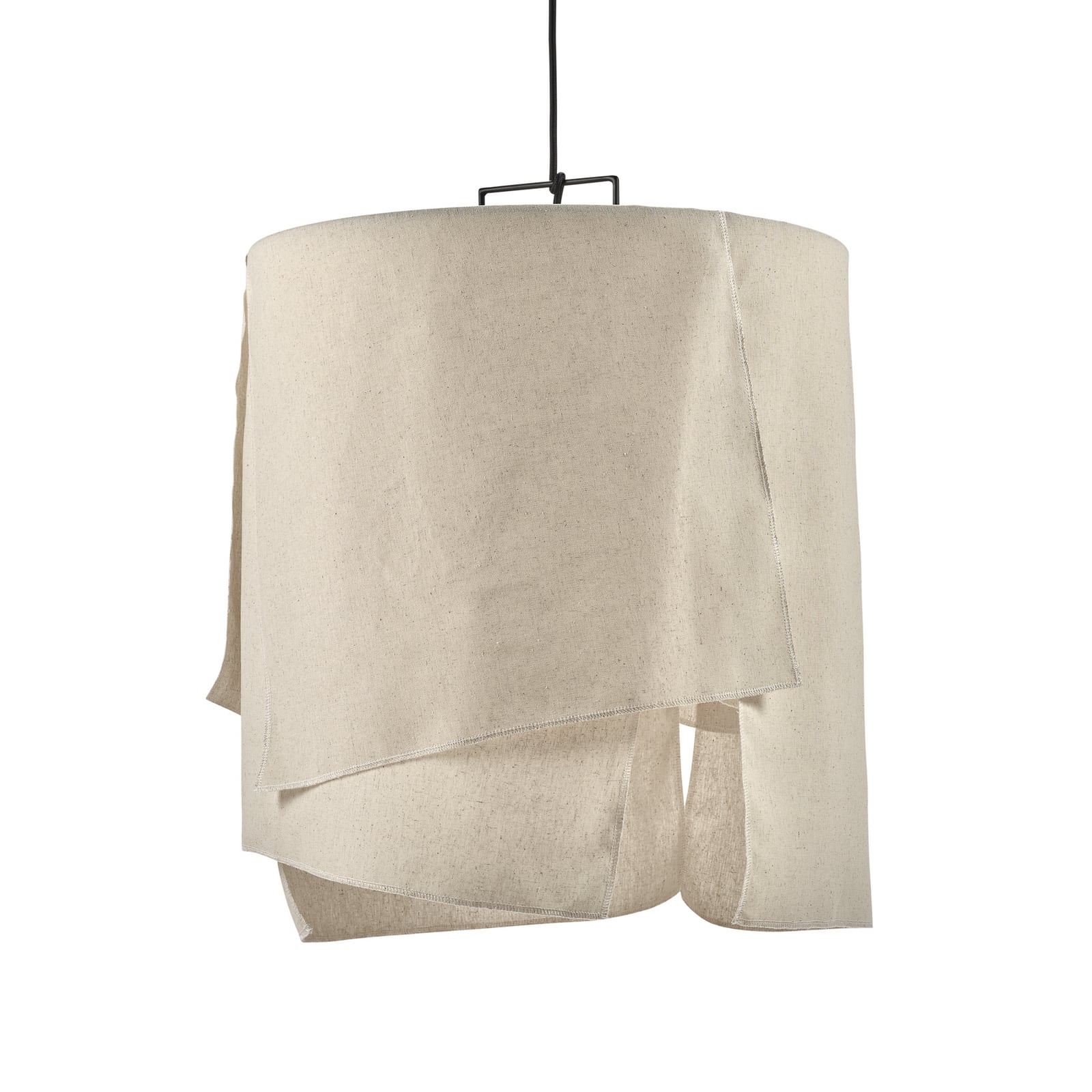 S BLACK BEIGE NOMAD hængelampe, tekstil, beige, E27 – Serax S BLACK BEIGE NOMAD hængelampe, tekstil, beige, E27 – Serax