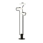 kdln LED-Stehleuchte TRATTO, schwarz, Höhe 150 cm, 3-flammig