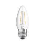 Κερί LED OSRAM E27 4W Classic B 2.700K διαυγές