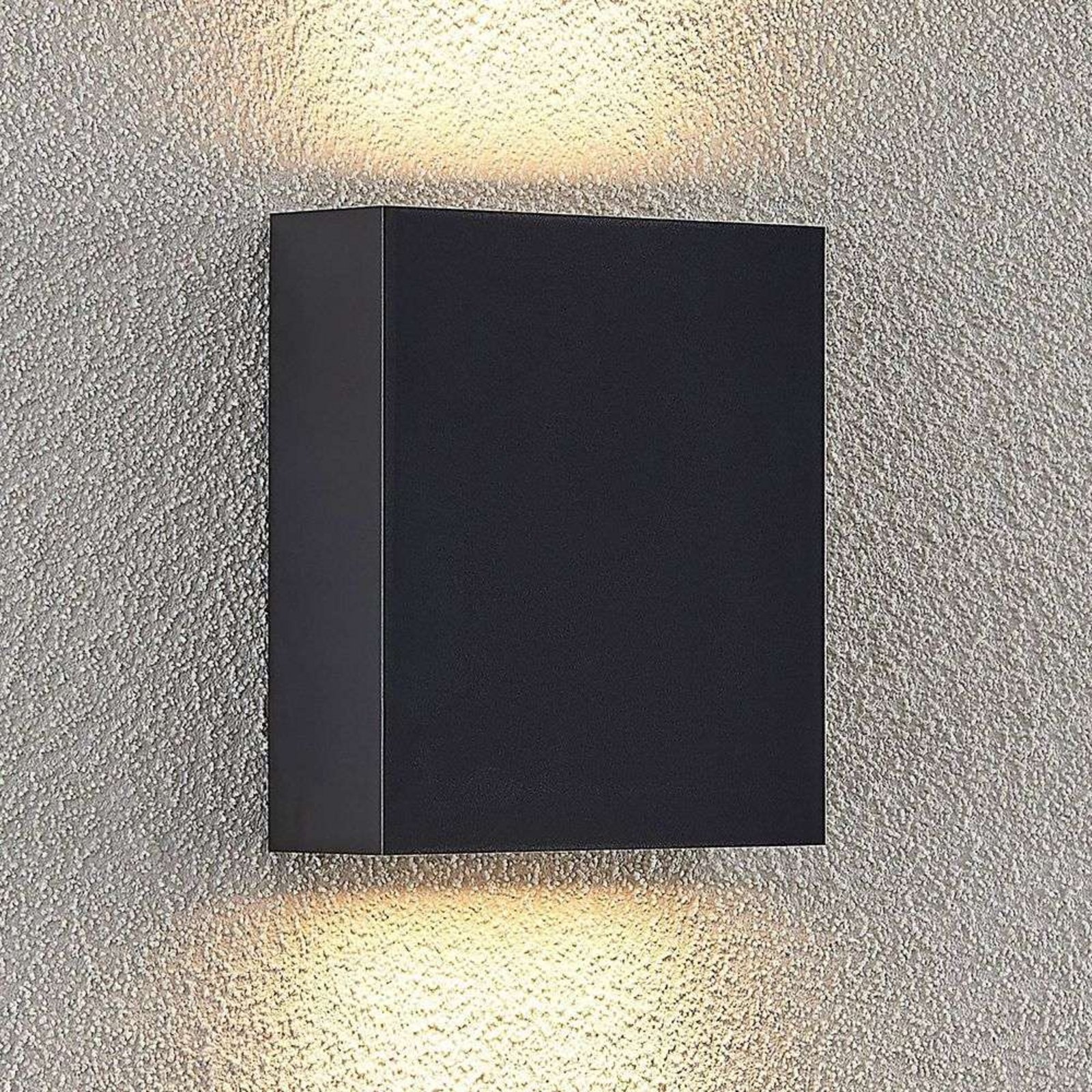 Ugar LED Outdoor Wall Lamp H14 Dark Grey - Lindby