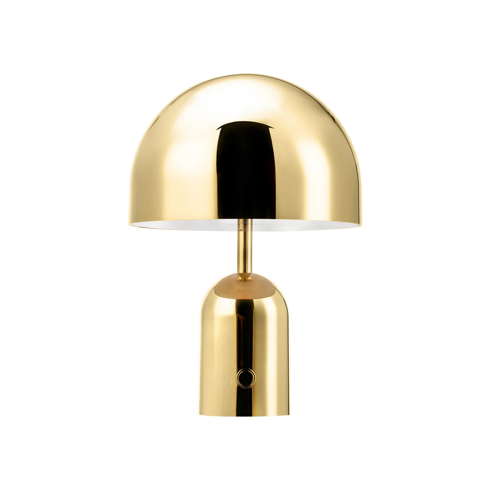 Tom Dixon BELL PORTABLE újratölthető asztali világítás, arany, 28 cm IP44