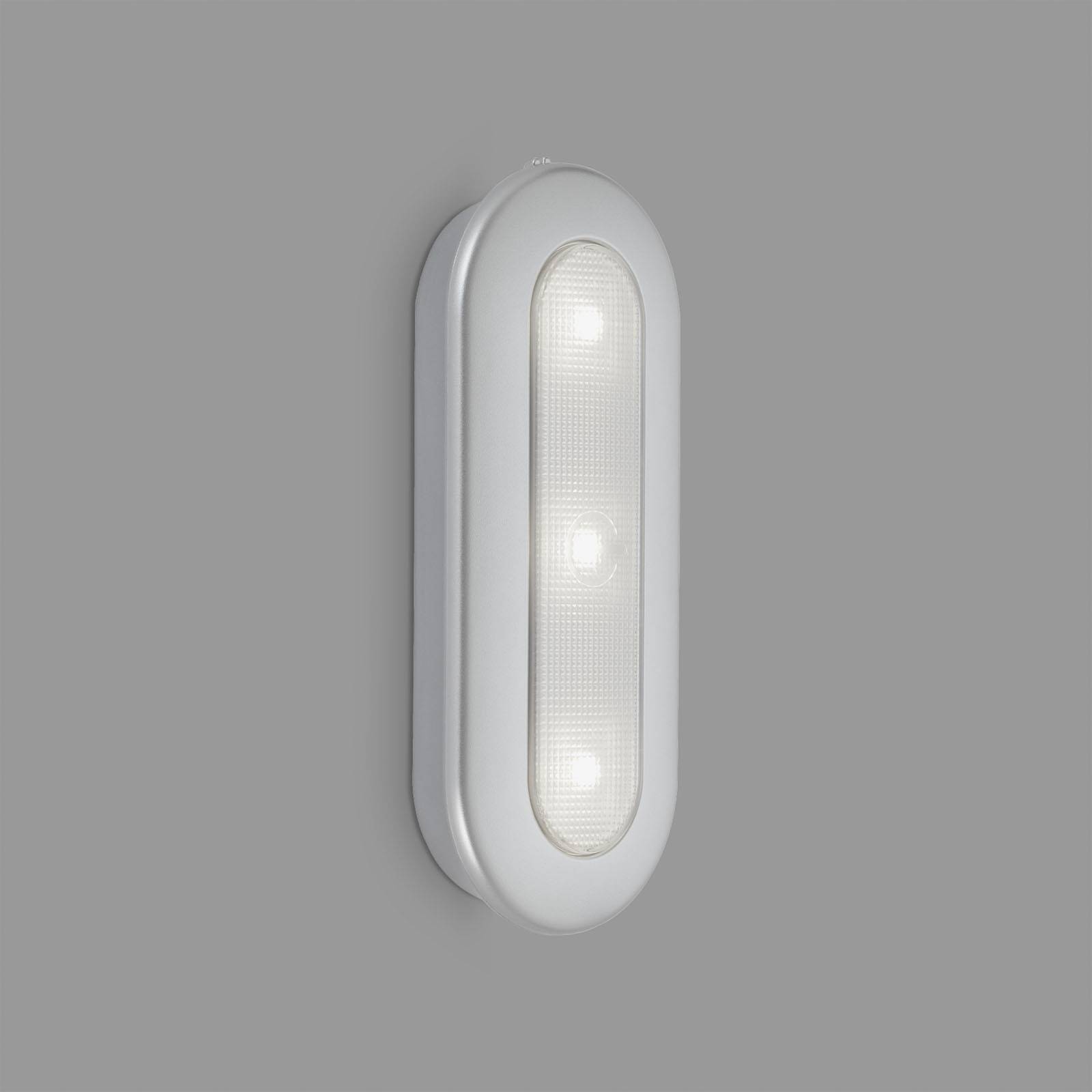 Briloner Push light LED Row, à piles, 6 500 K, 15 cm