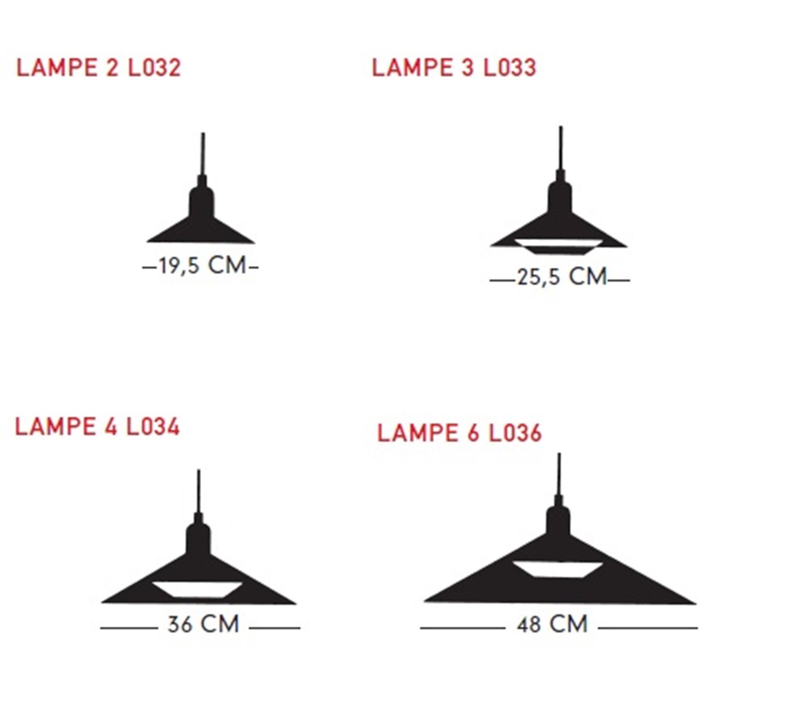 Tip Top 3 Lustră Pendul Black - Pandul