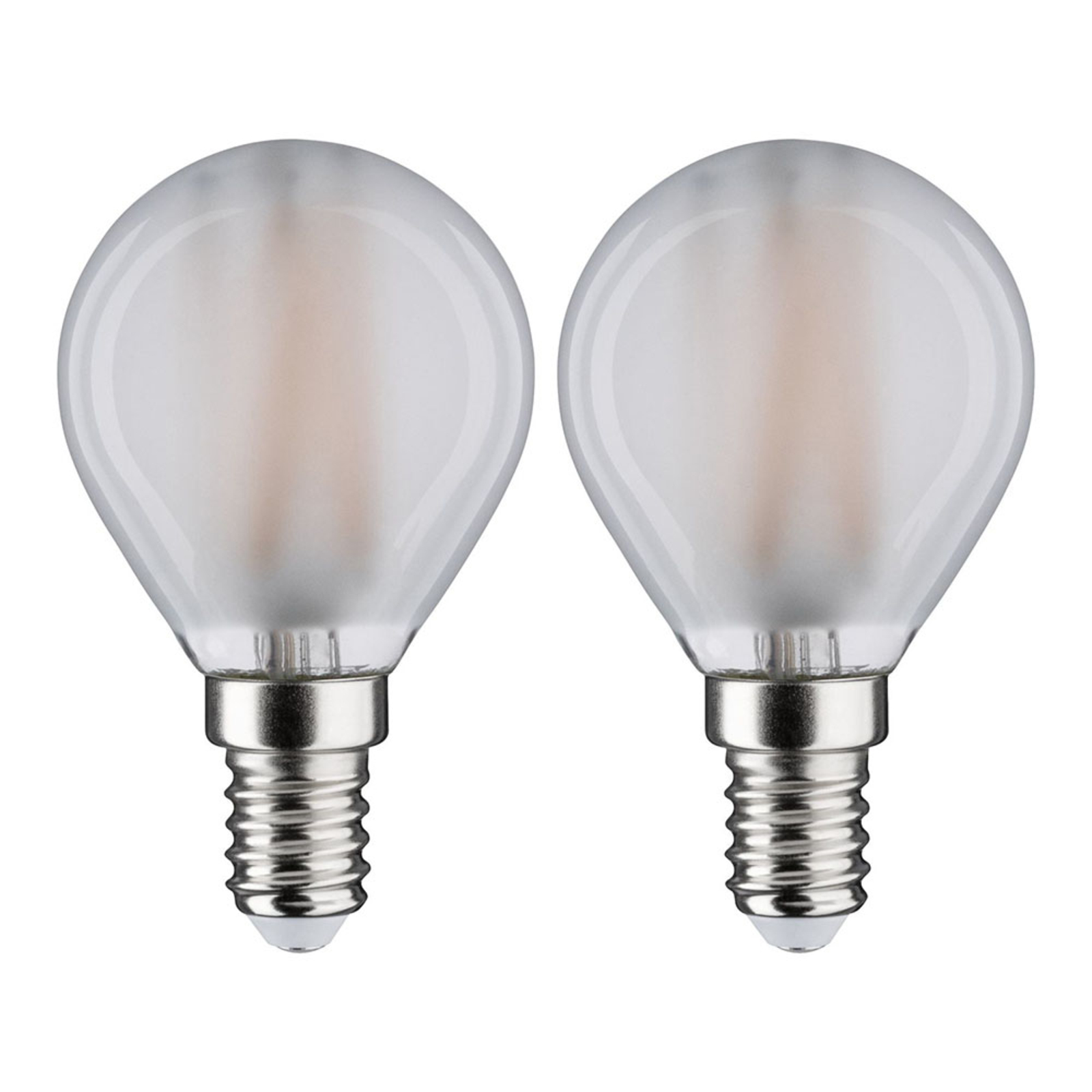 Paulmann LED-druppellamp E14 4,5W 2700K mat 2/pak