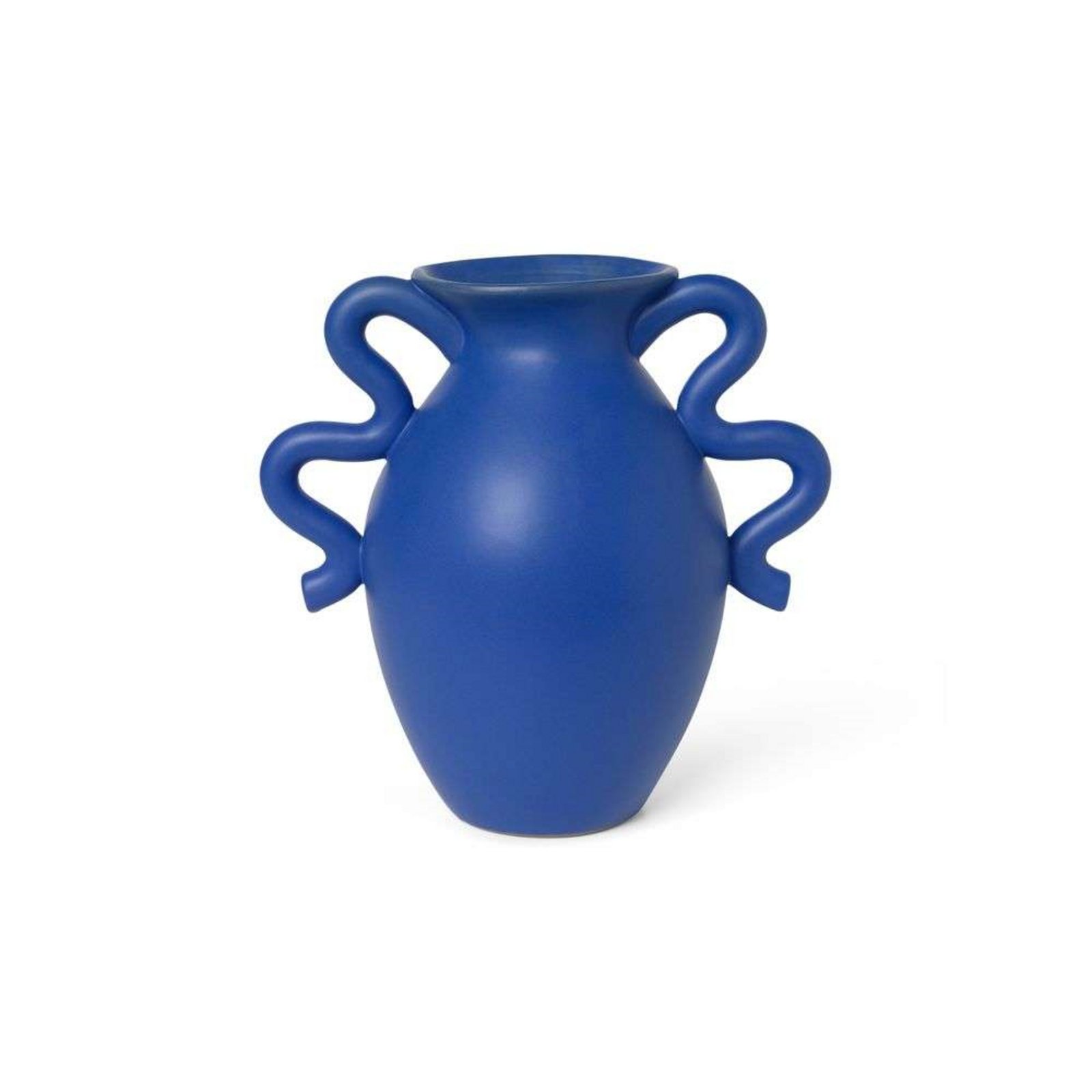 Verso Table Vase Bright Blue - ferm LIVING