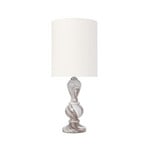 Christine Lampada da Tavolo Taupe Swirl/Ivory - Cozy Living