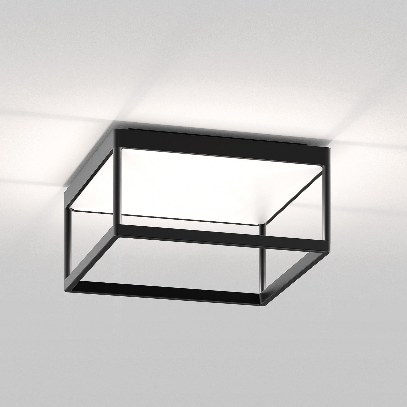 serien.lighting Reflex 2 M 150 negru/alb mat
