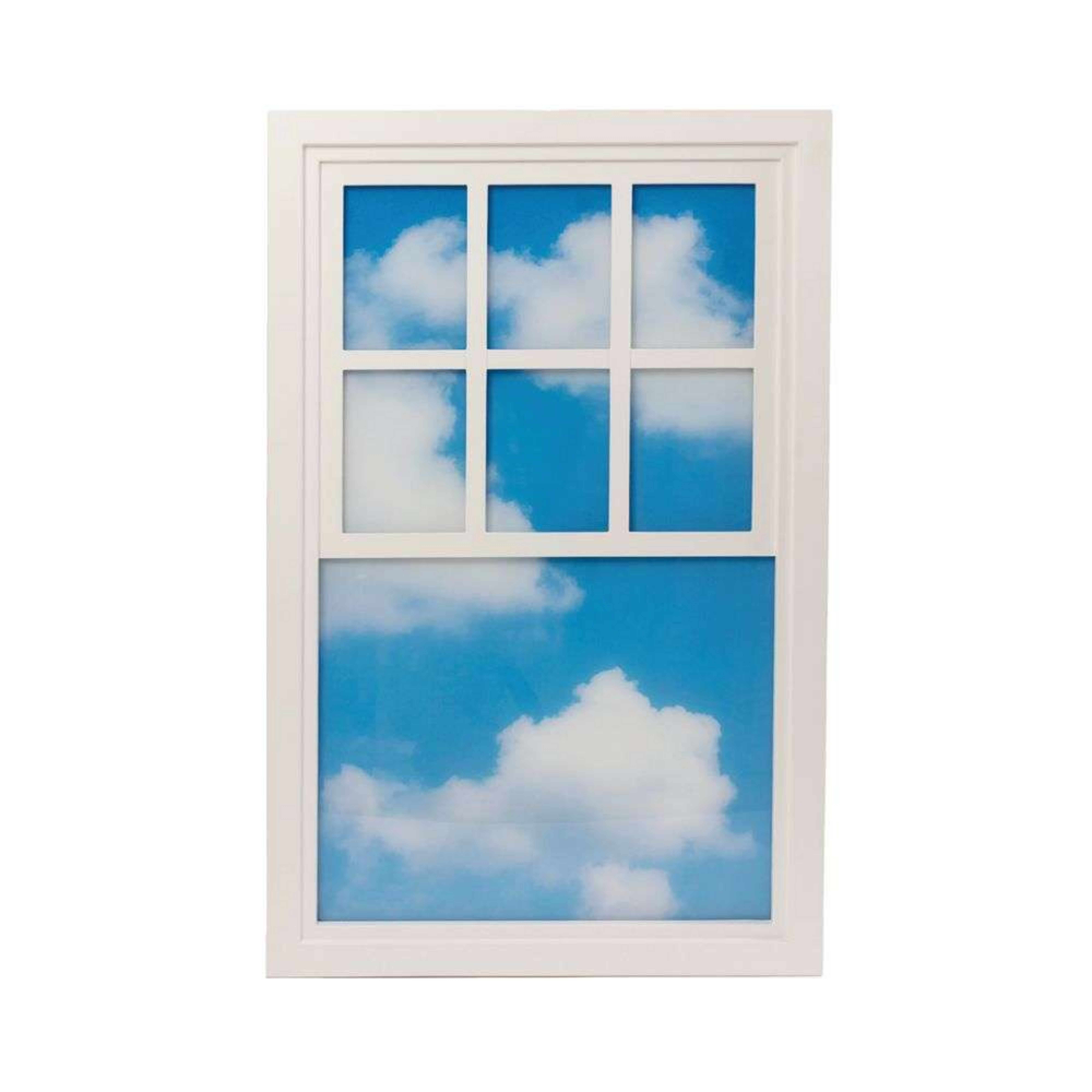 Window 1 Aplique de Pared/Lámpara de Pie White/Light Blue - Seletti