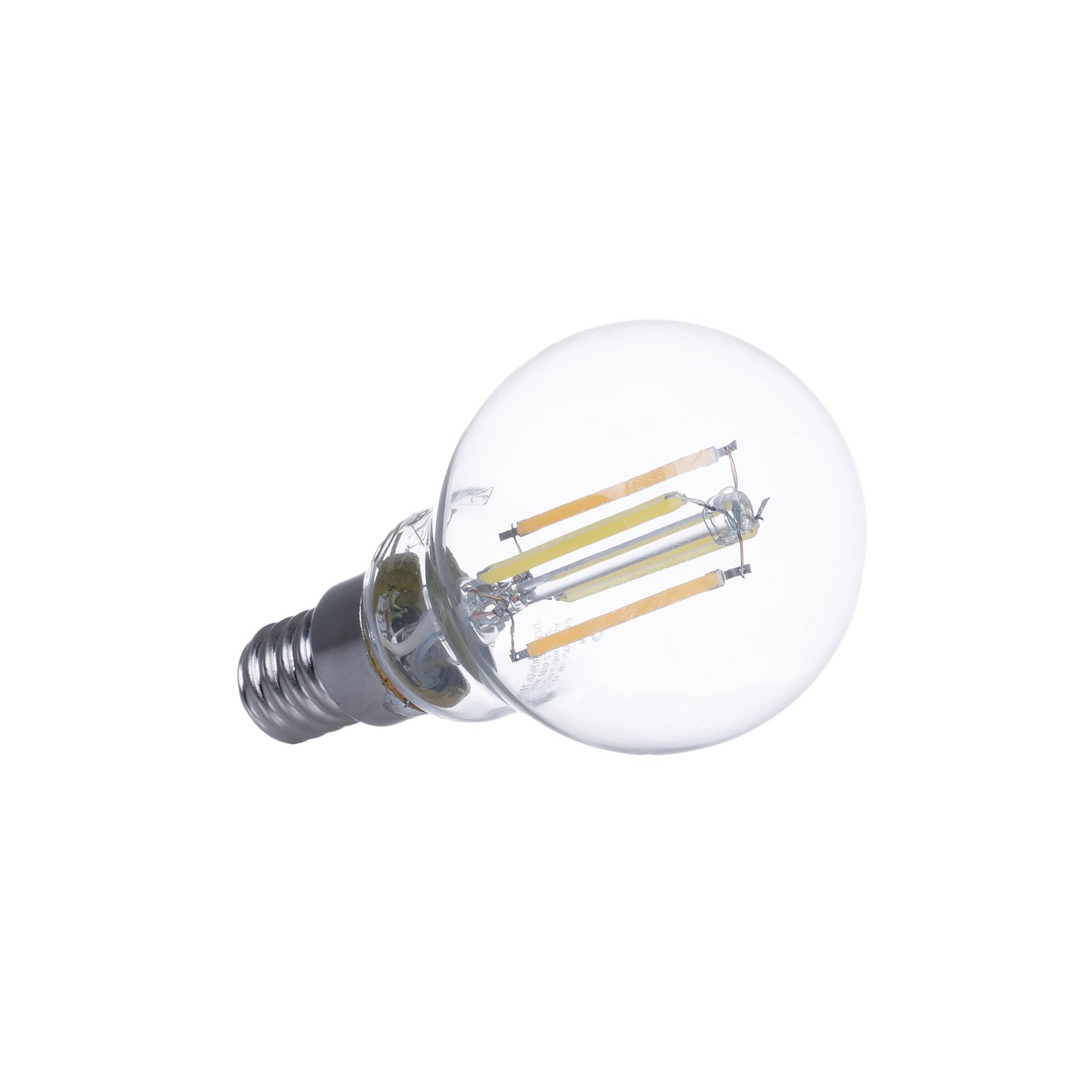 LUUMR Smart LED-Tropfenlampe klar E14 4,2W Tuya WLAN CCT