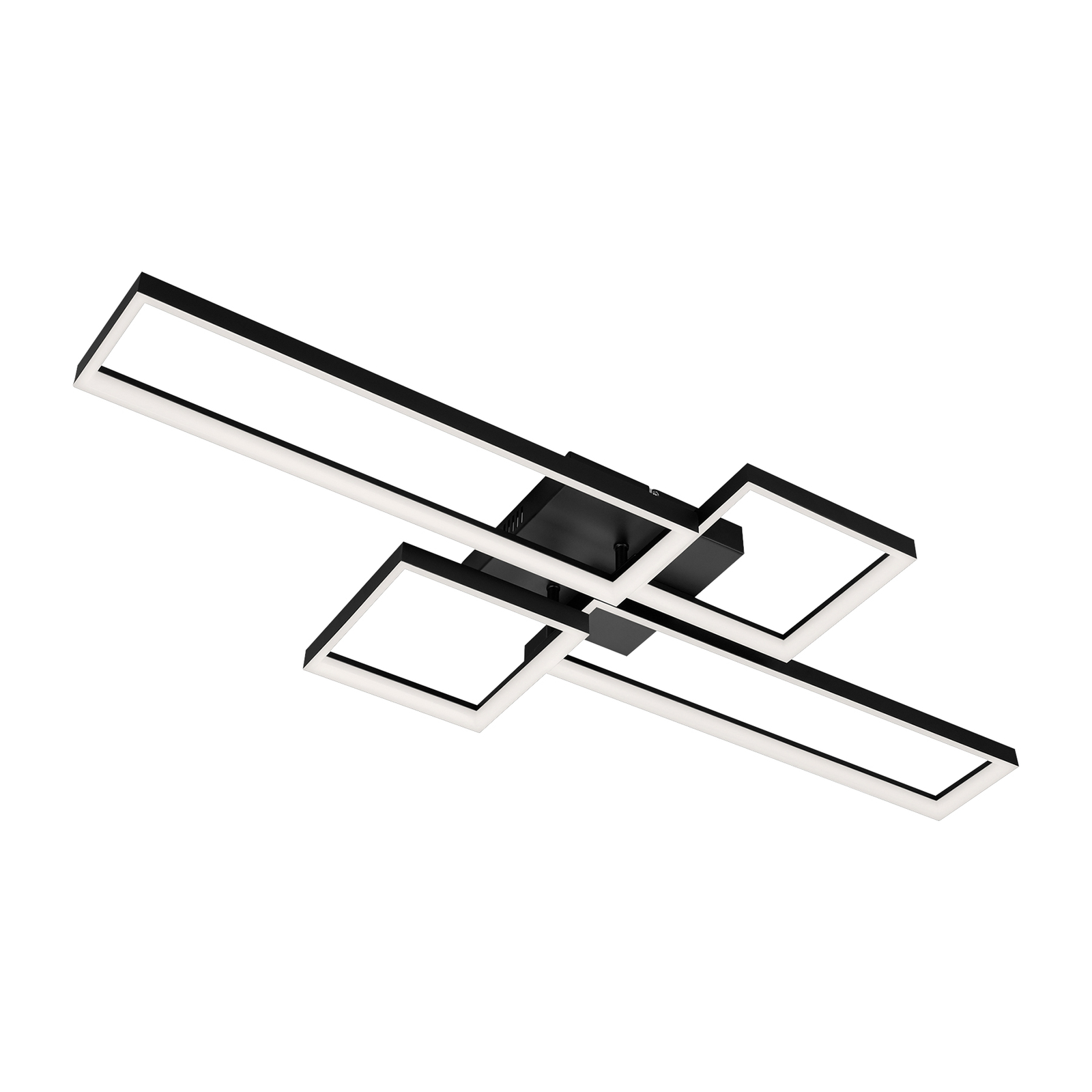 LED-loftlampe 3014-015, dæmpbar, CCT, sort
