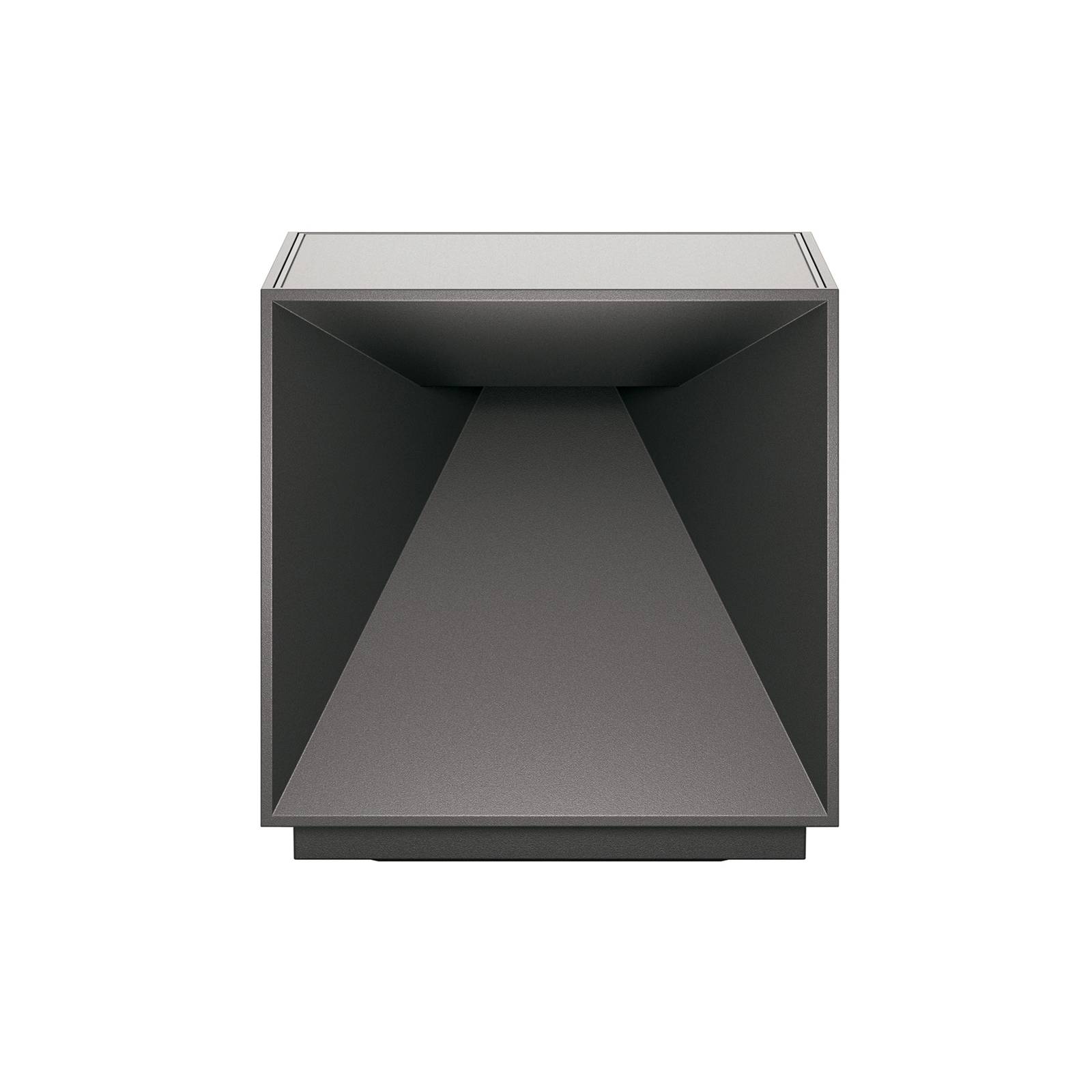 LED-Akku-Tischleuchte Nutalis, graphitgrau, IP54, dimmbar