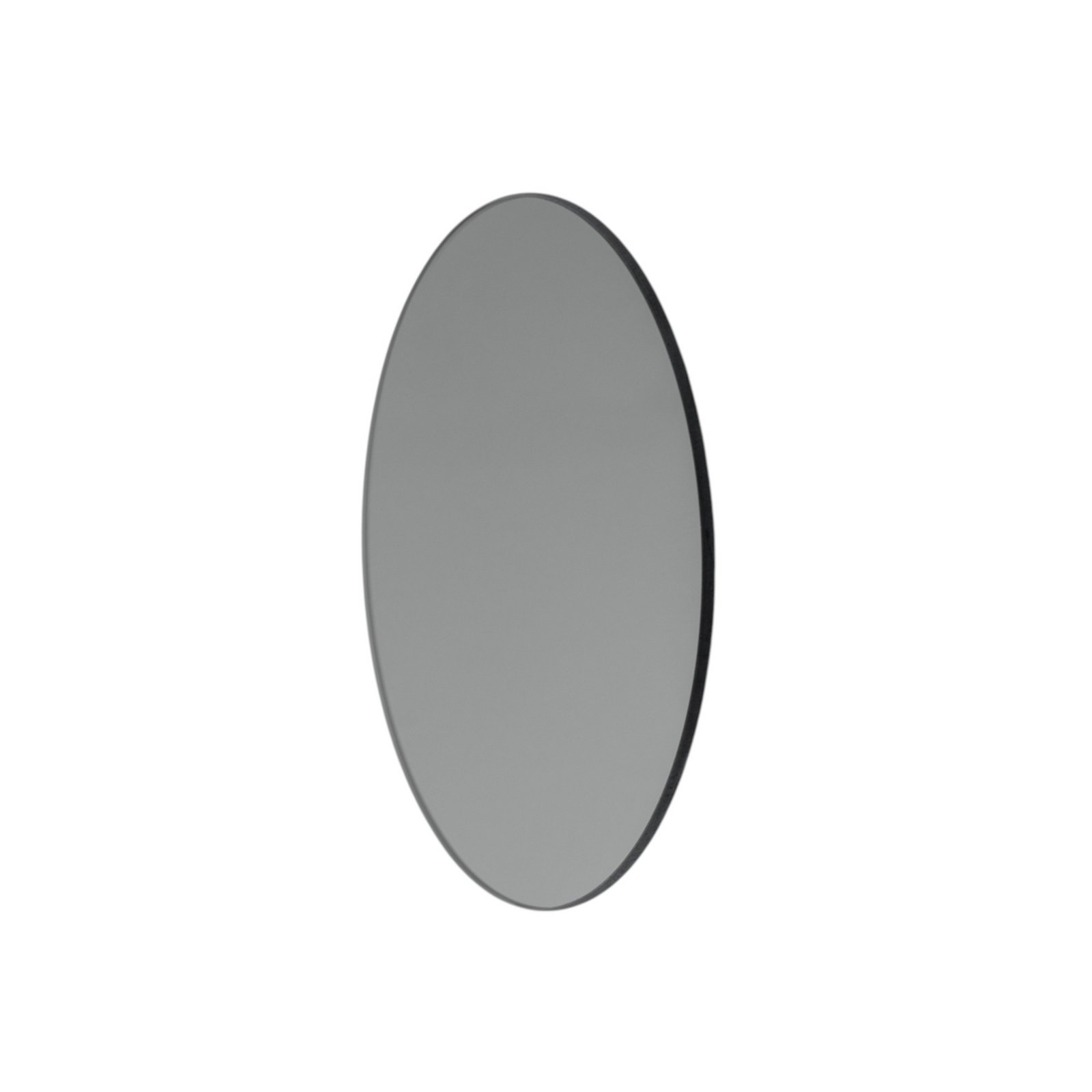 LED-spejl Ring S, Ø 19 cm, glas, varmhvid