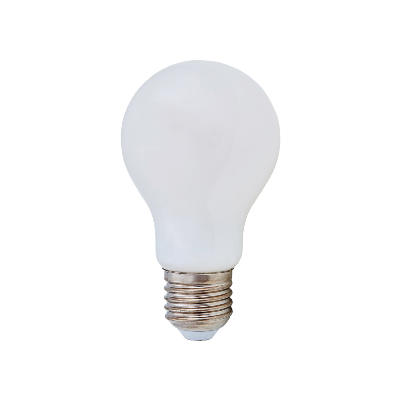 E27-LED-lamppu 7W, 806 lm, 2 700 K, opaali