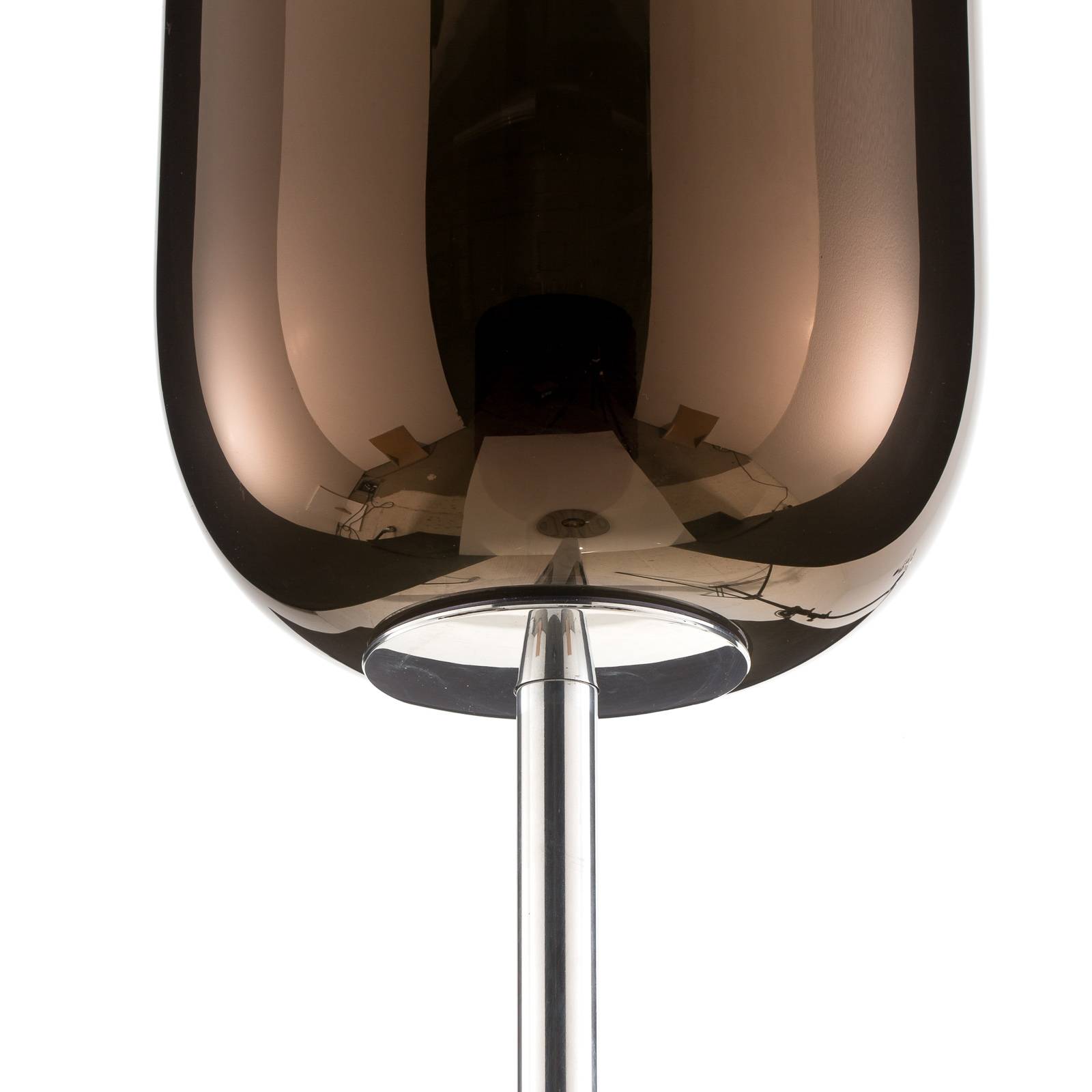 Artemide Gople lampa stojąca brązowa/srebrna