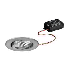 BRUMBERG BB03 spot encastré non dimmable, nickel