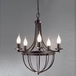 AZIENDA 5-bulb chandelier