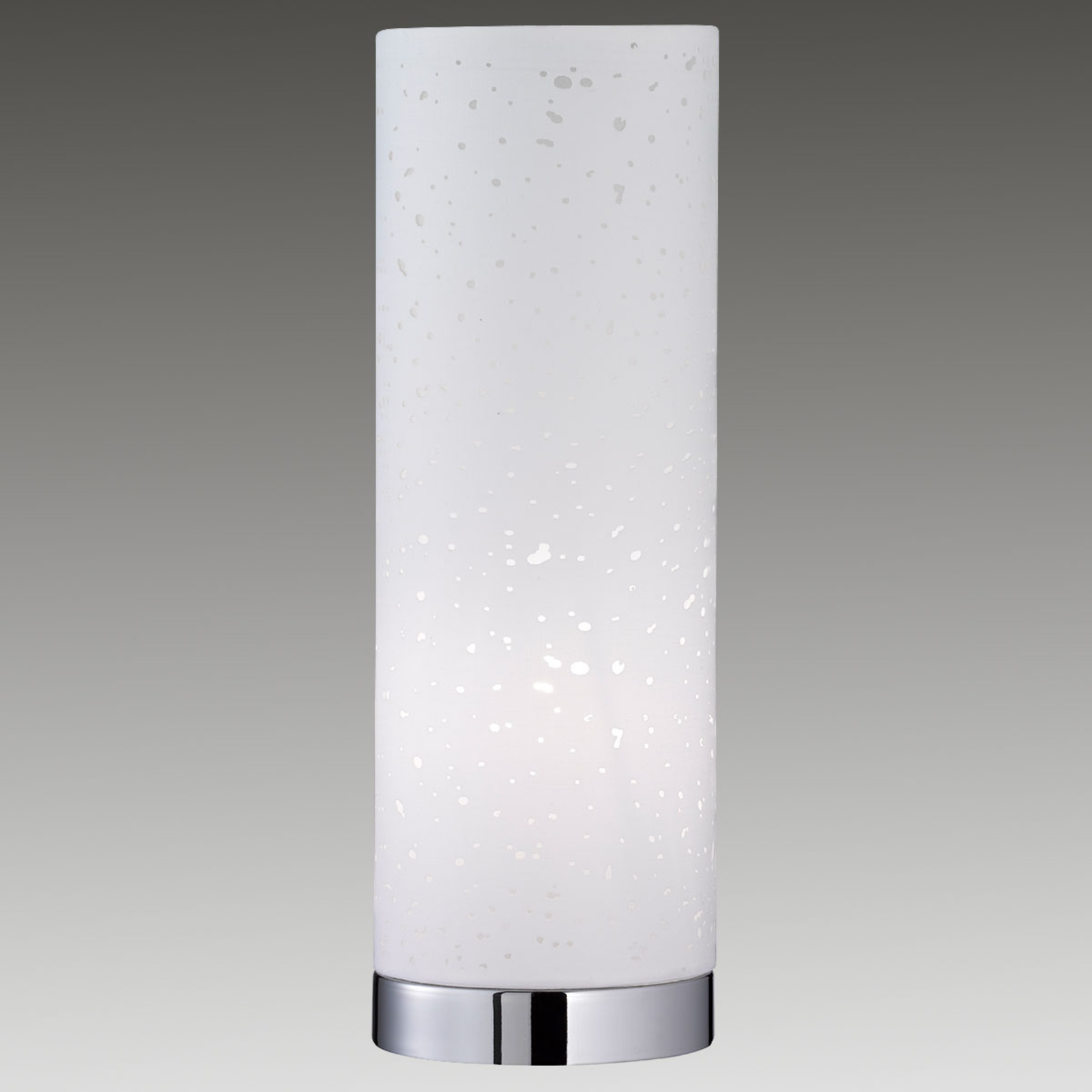 Fischer & Honsel Thor table lamp white, for Living / Dining Room, metal, fabric, E14, 40 W, energy efficiency: A++, H: 35 cm