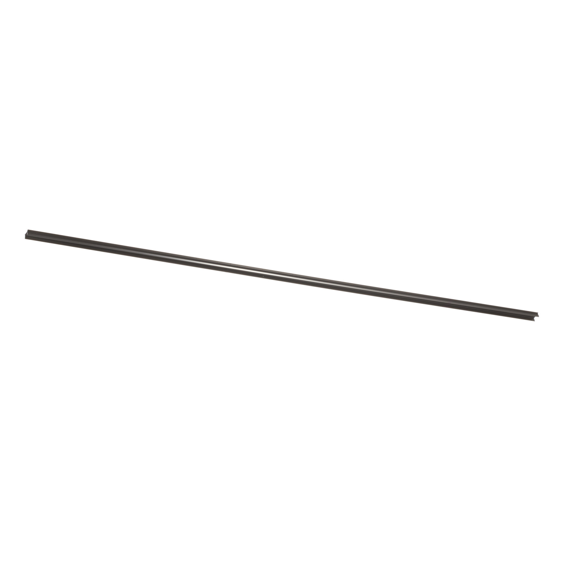 EUTRAC Eutrac cover three-circuit track, 1 m, black, PVC, L: 100 cm