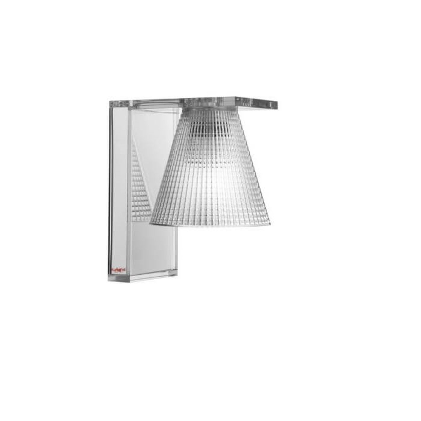 Light Air Candeeiro de Parede Sculped Crystal - Kartell