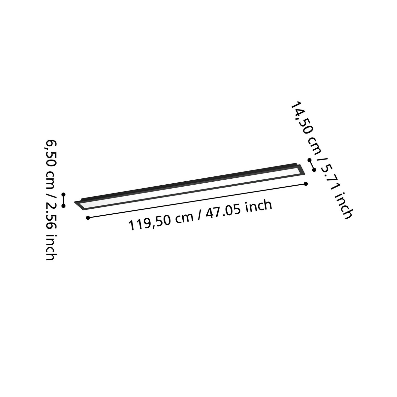 Candeeiro suspenso Barlaston, abajur revestido a tecido 1 luz.