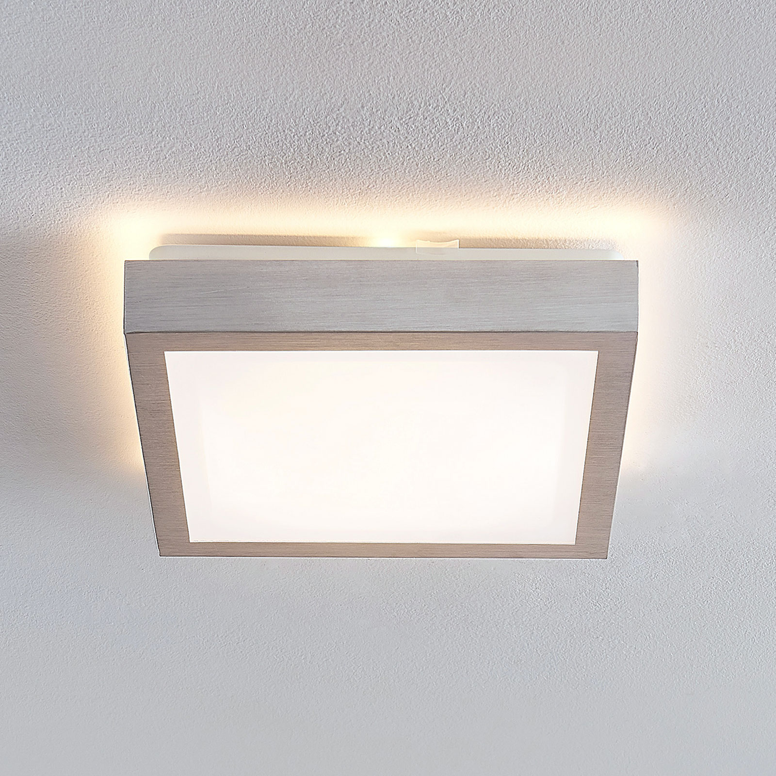 Lindby Margit lámpara de techo LED, angular, 27 cm