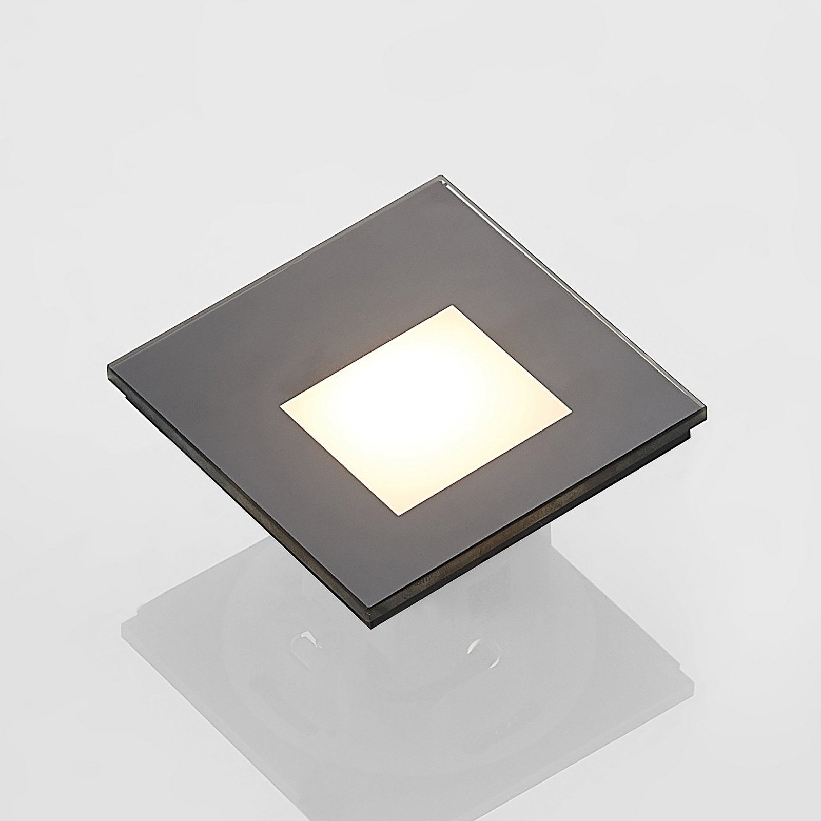 Vexi Square LED Built-in Wall Lamp CCT Black - Arcchio