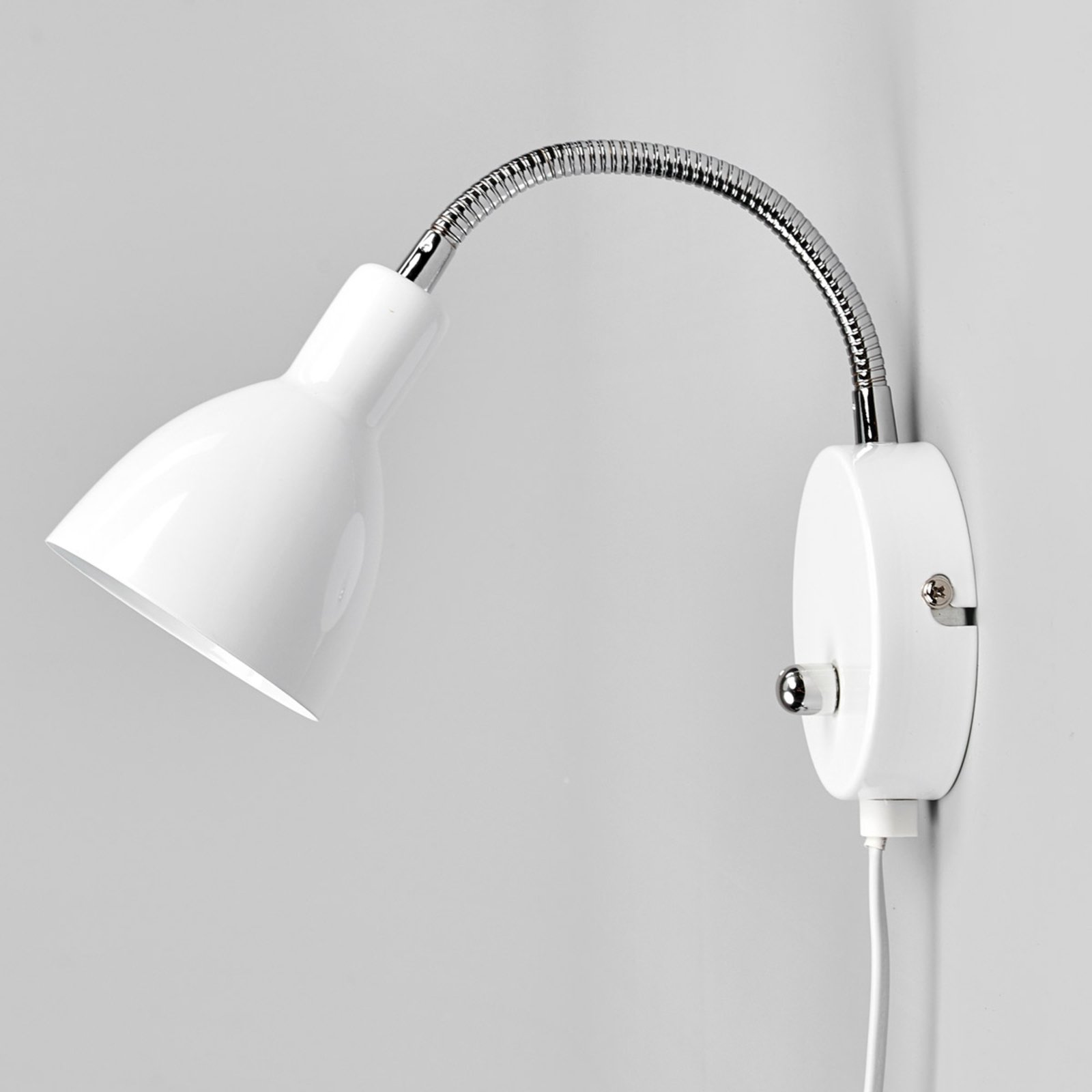 Lindby Amrei applique, dimming, bianco