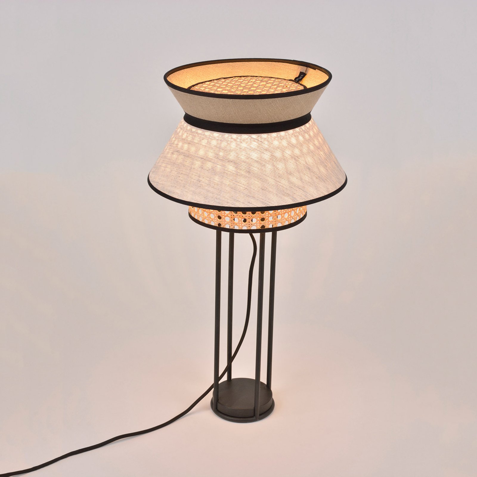 Singapour DBL Tischleuchte, nude - MARKET SET Singapour DBL Tischleuchte, nude - MARKET SET