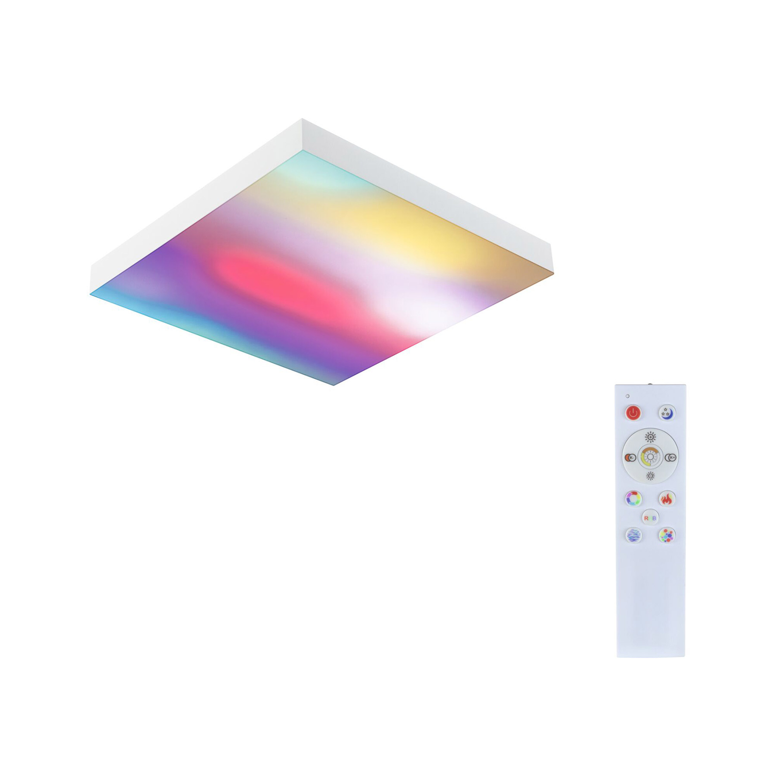 Paulmann Velora Rainbow panneau 30x30cm blanc RGBW