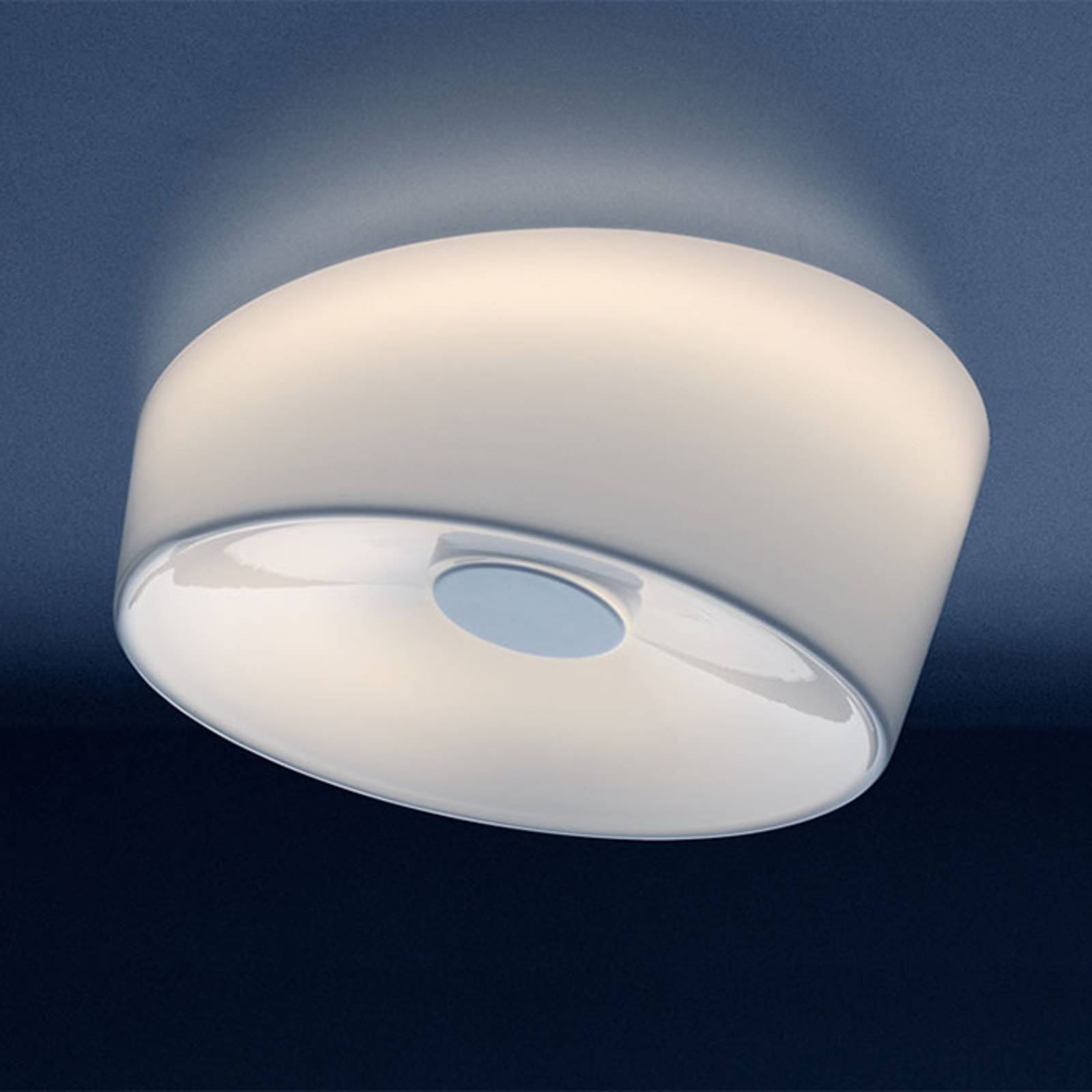 Foscarini Lumiere G9 Deckenleuchte, Ø 24 cm, weiß günstig online kaufen