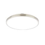 LED lubų šviestuvas „Kaida“ matinis nikelis, Ø 30 cm, EEK A, 4000 K