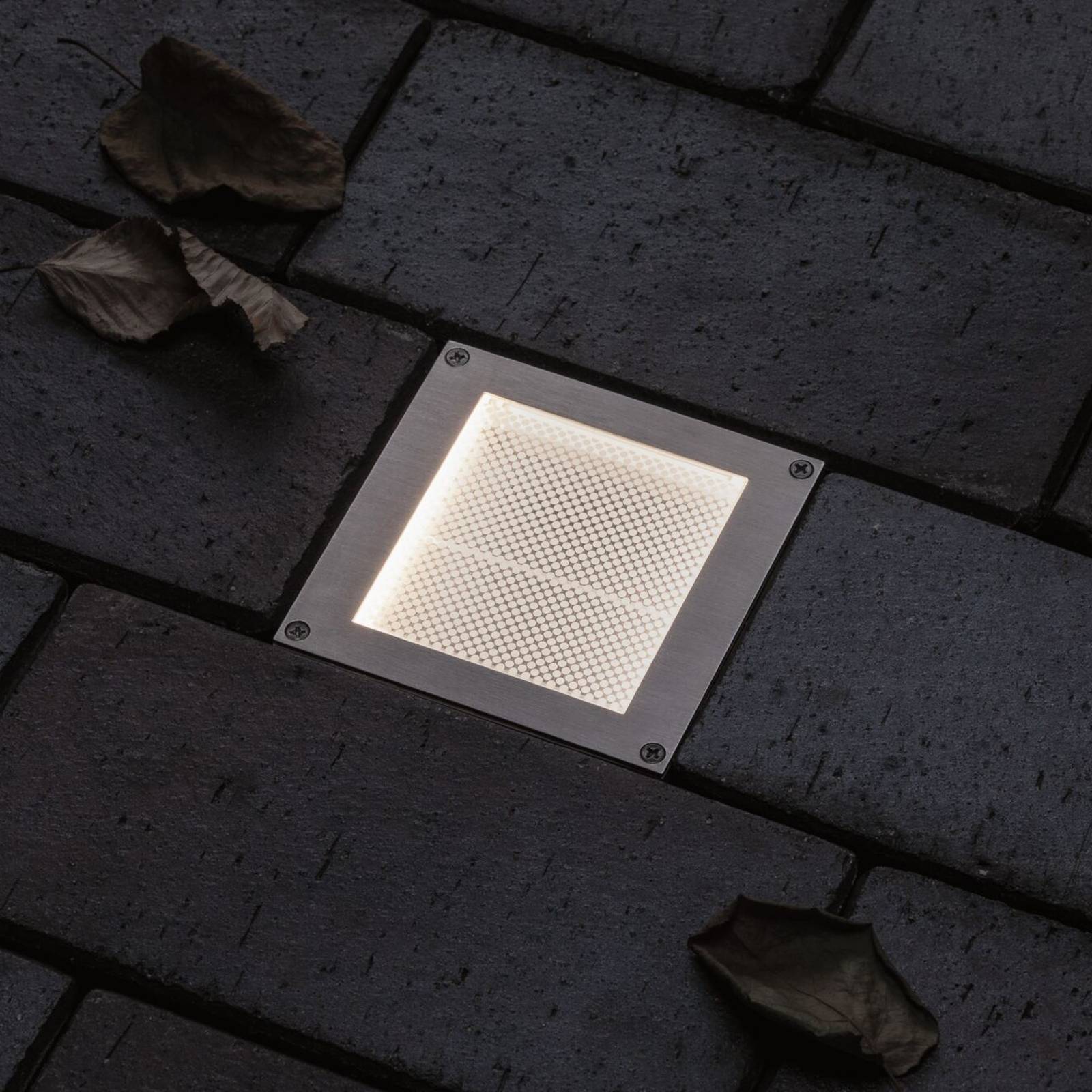 Paulmann Brick LED infälld belysning ZigBee 10×10 cm