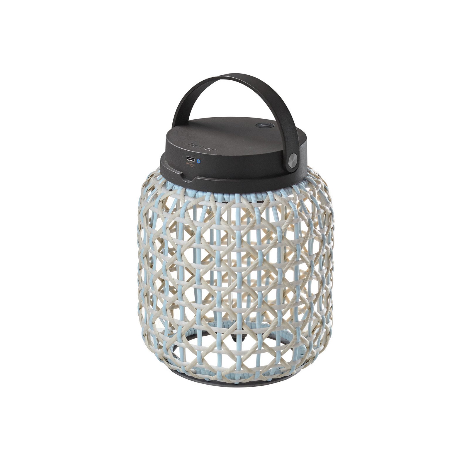 Bover Nans M/21/R lampă masă LED acumulator bej