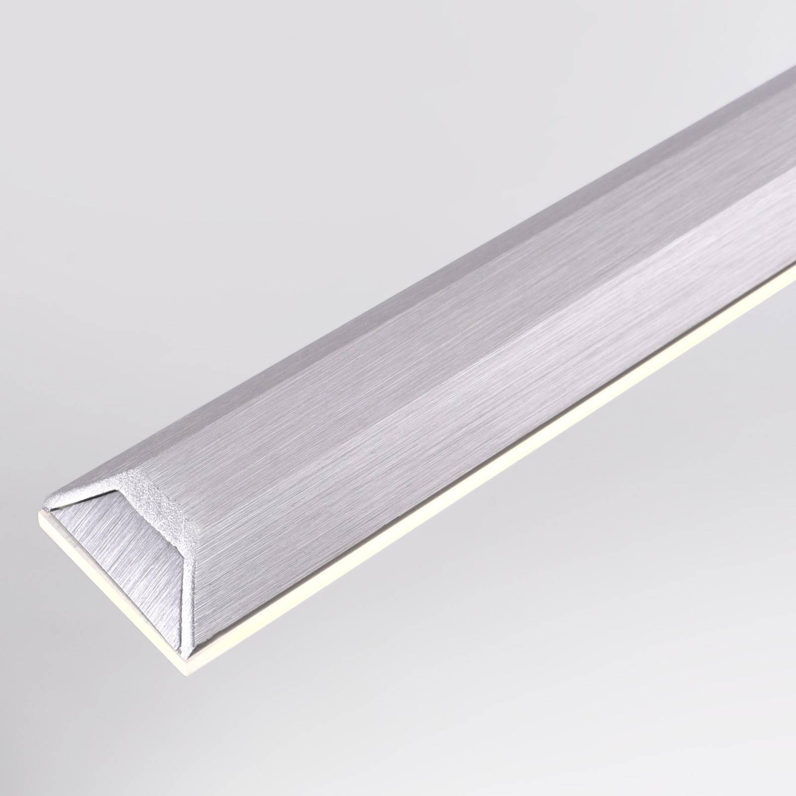 PURE żyrandol LED Lite, srebrny, 160 cm, CCT, ściemniany