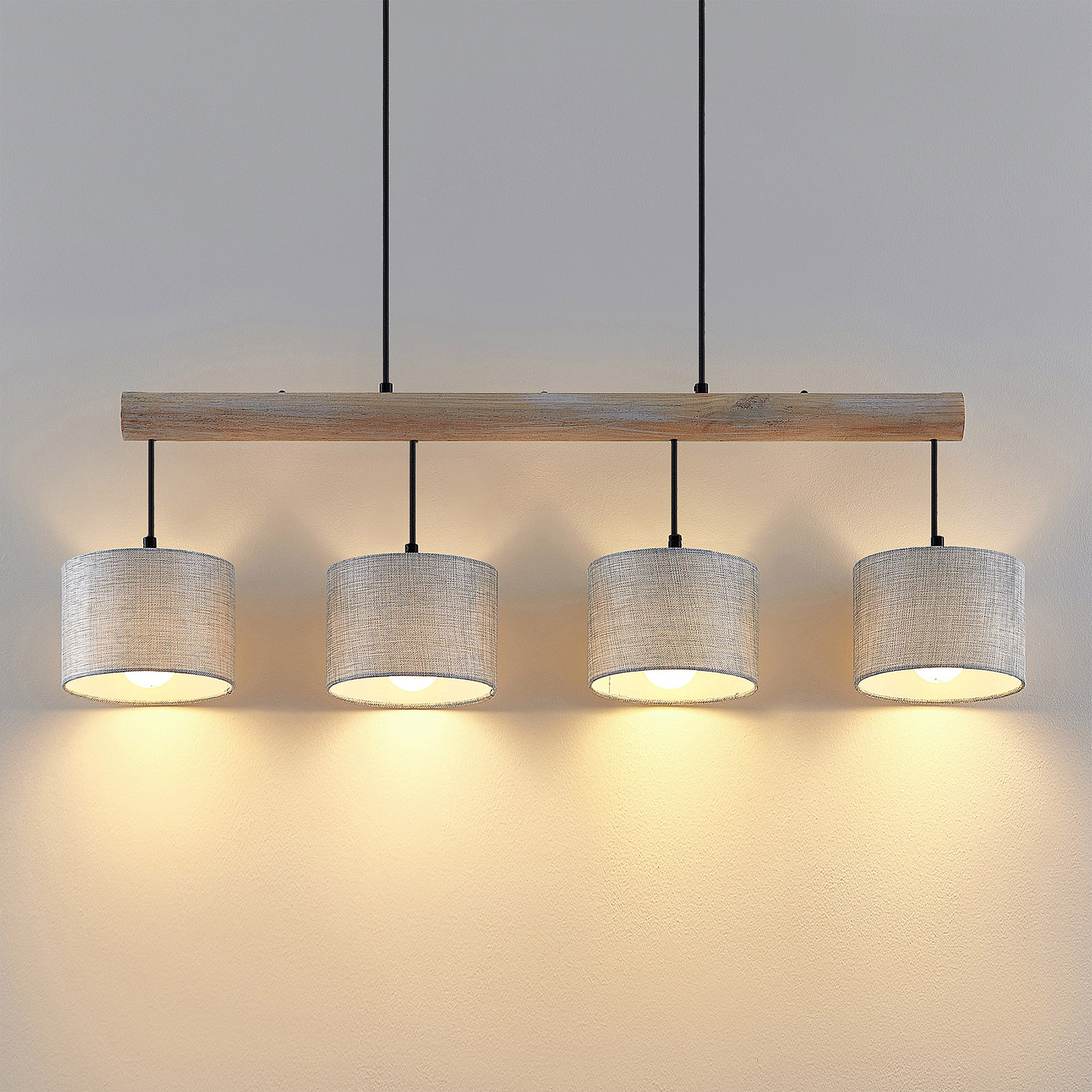 Lindby Scavi hanglamp, 4-lamps