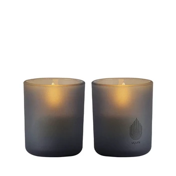 Verre Clair 2-pack 6x7 cm Grey - Uyuni Lighting