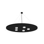 LEDWORKS Sono-LED Round Five 930 черно/бяло