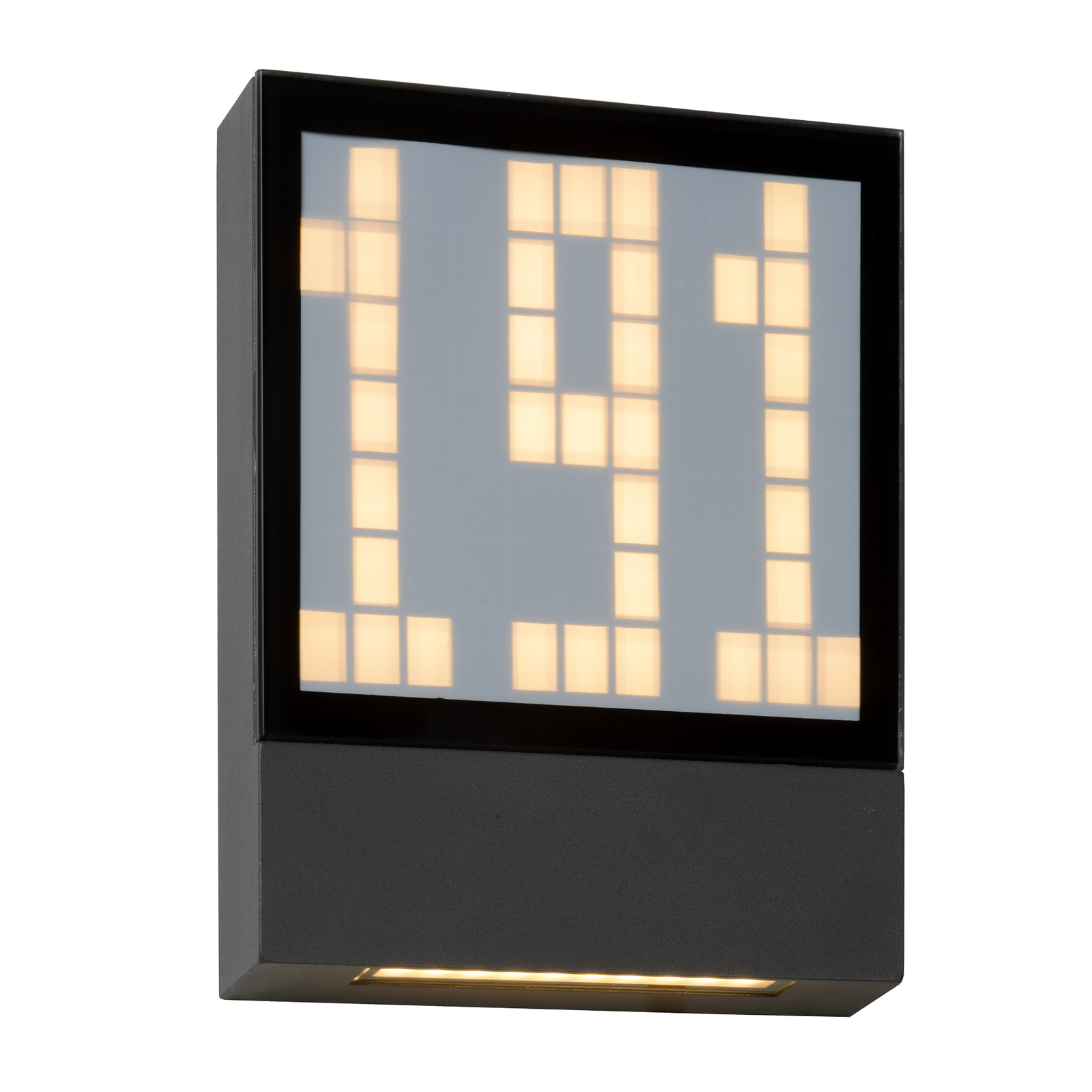 LED-Hausnummernleuchte Digit mit digitaler Anzeige