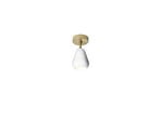 Nuura plafondspot Anoli Spot Surface hoogte 20 cm goud/wit