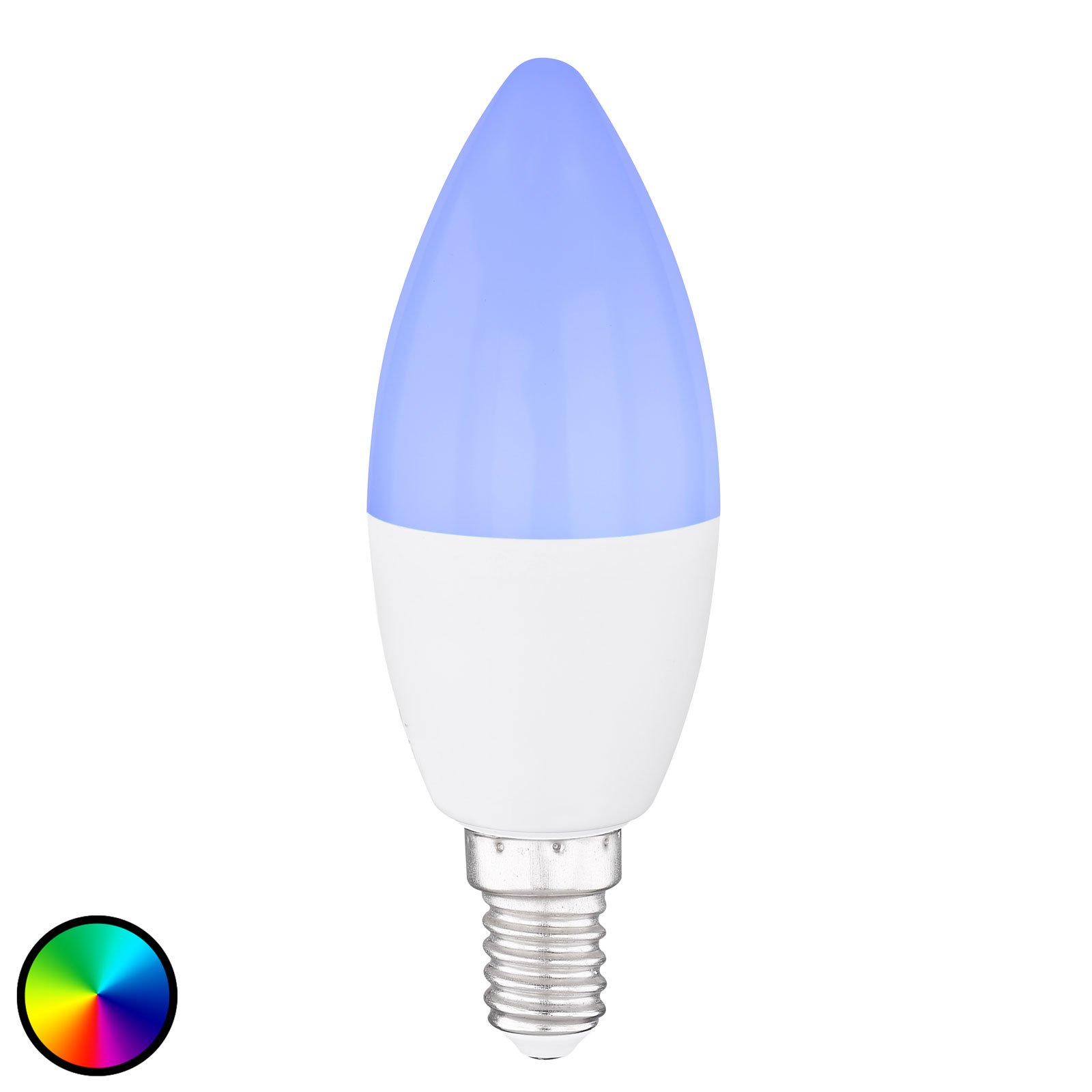 Candela LED E14, 4,5W Tuya-Smart RGBW CCT