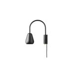 Spot mural Anoli noir métal GU10 fiche - Nuura