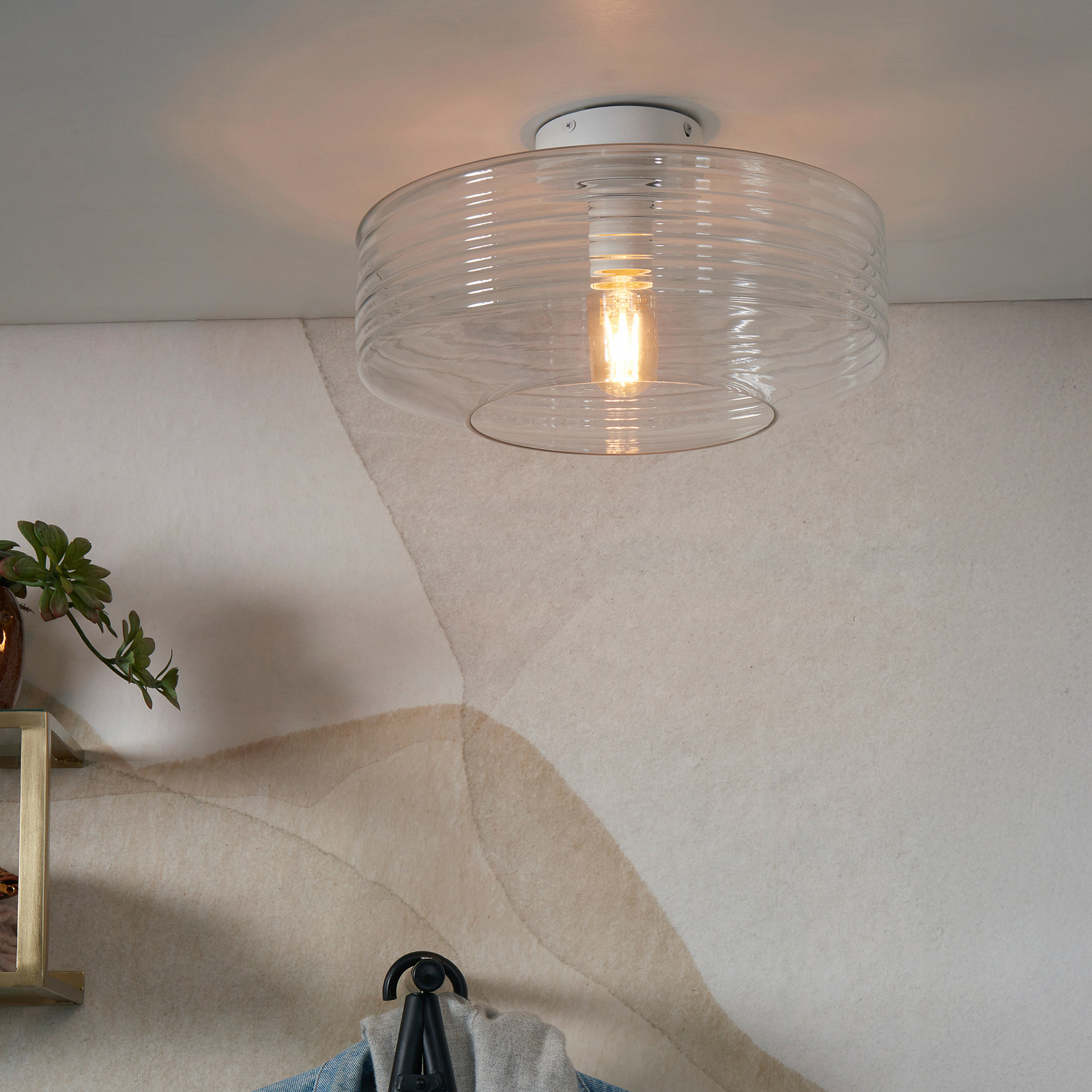 IT'S ABOUT ROMI Verona stropna lampa, prozirno staklo, E27