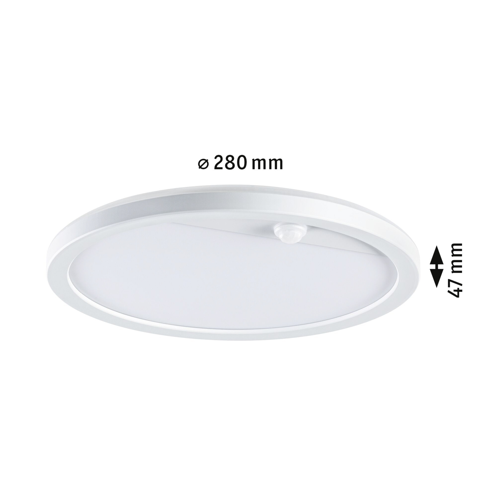 Paulmann Lamina senzor LED zidna svjetiljka CCT okrugla bijela