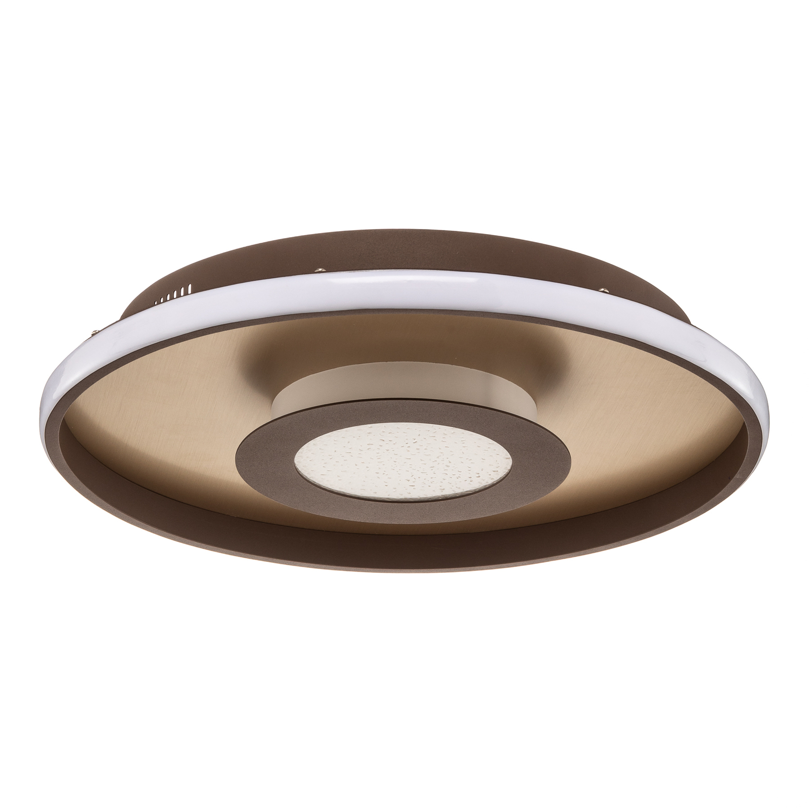 LED-Deckenleuchte Bug rund, rost