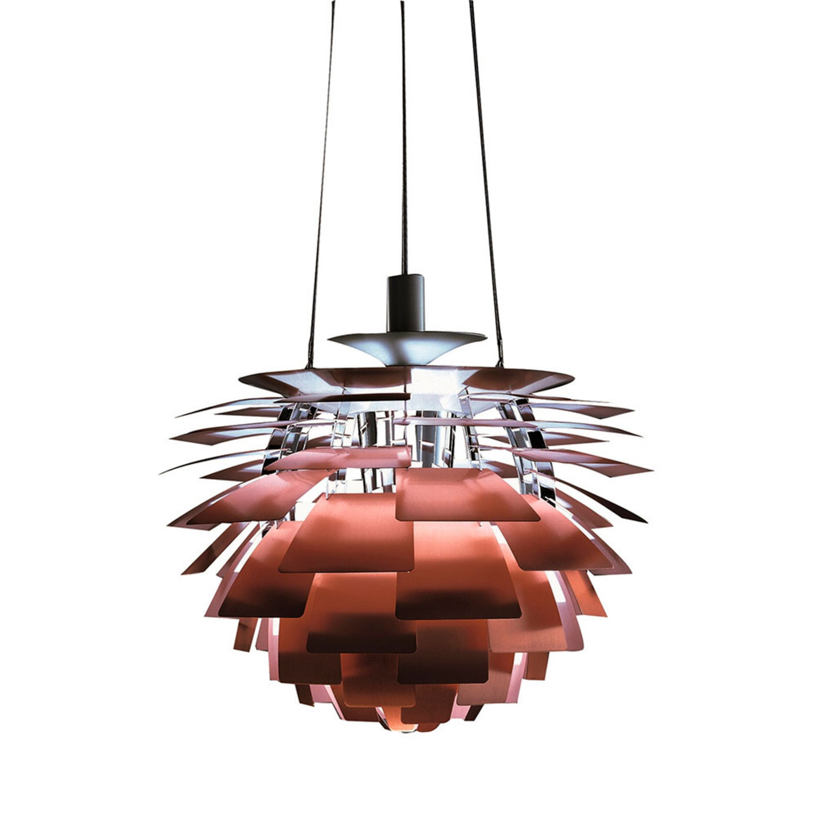 PH Artichoke Pendellampe, kupfer, Ø84cm, E27 - Louis Poulsen PH Artichoke Pendellampe, kupfer, Ø84cm, E27 - Louis Poulsen