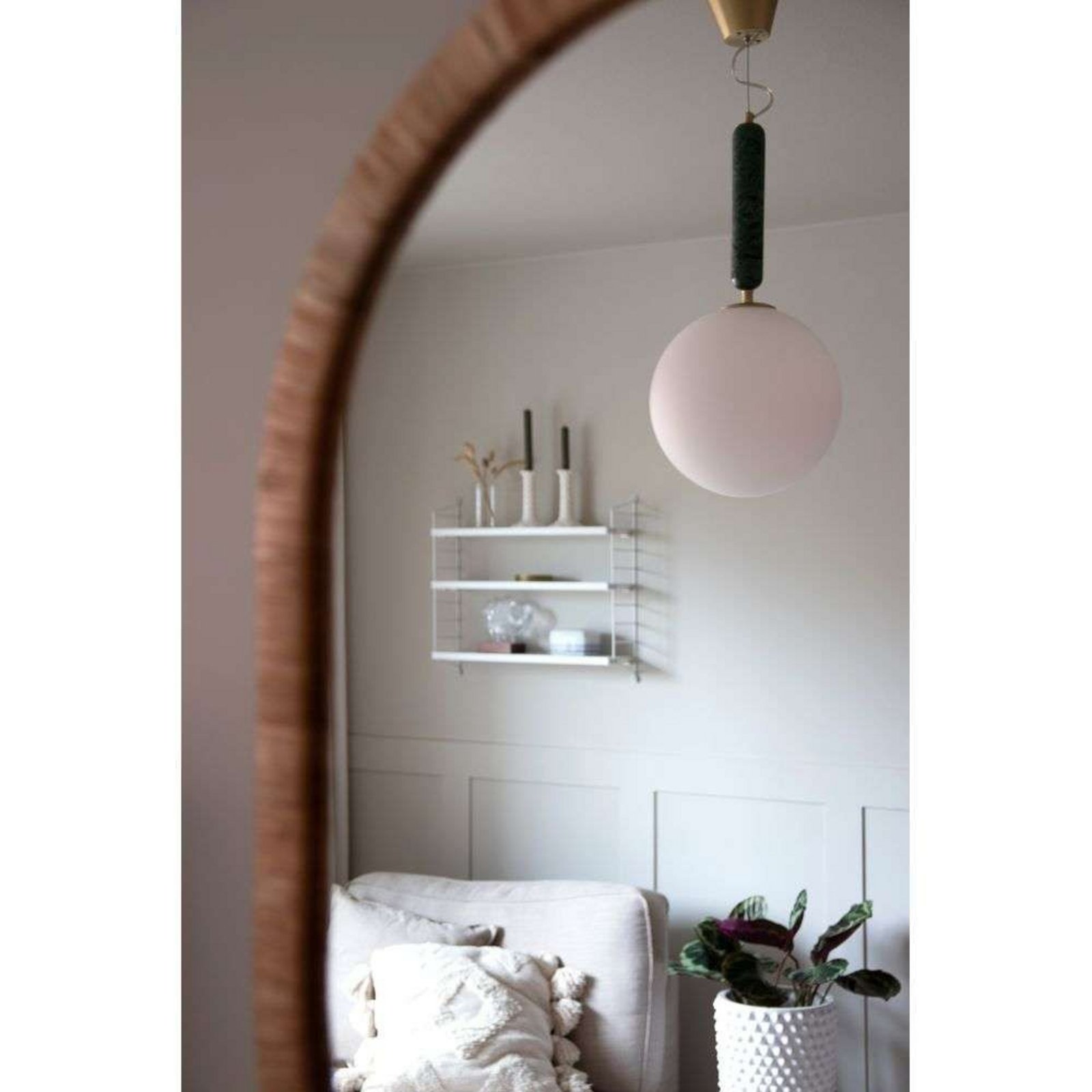 Globen Lighting Pendelleuchte Torrano, braun, Ø 30 cm Globen Lighting Pendelleuchte Torrano, braun, Ø 30 cm