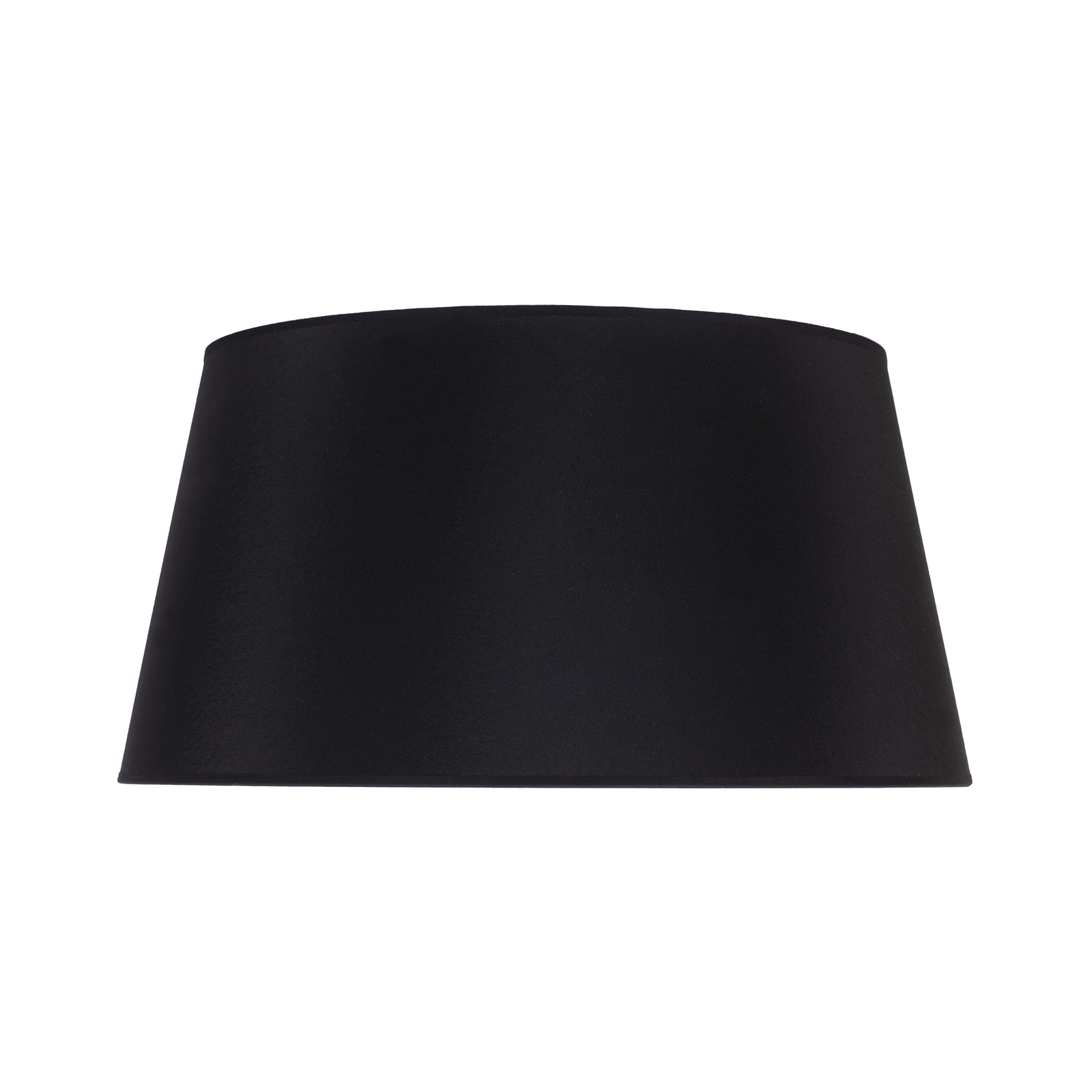 Cone lampshade height 22.5 cm, black chintz