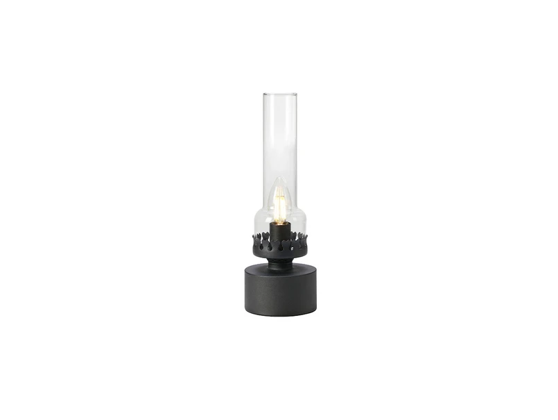 Markslöjd – Kandella 1 Tischleuchte Sandy Black/Clear