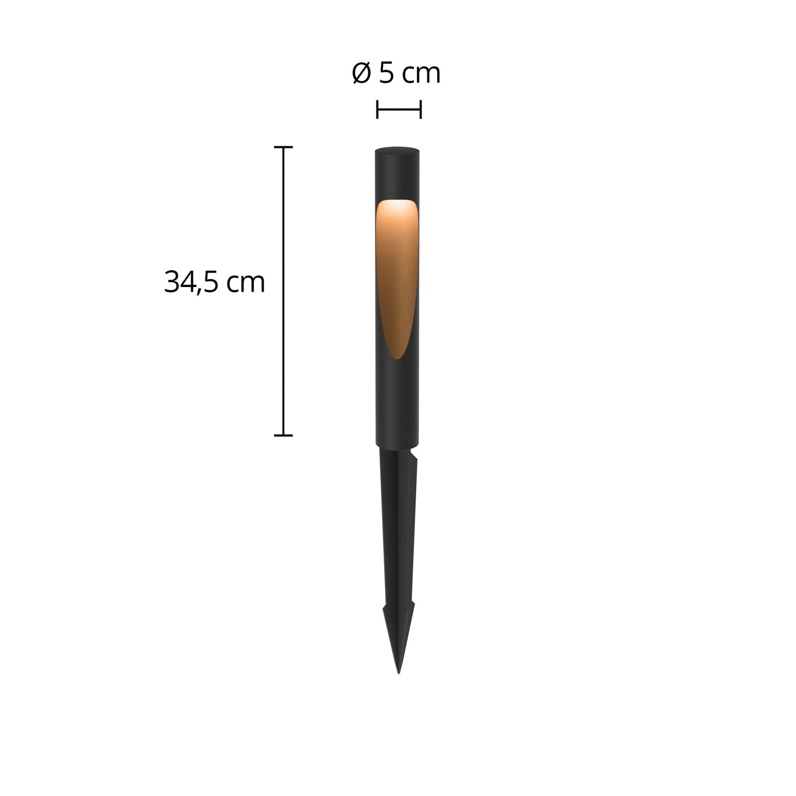 Lampă cu soclu Flindt, 840, negru, conector cu șurub - Louis Poulsen